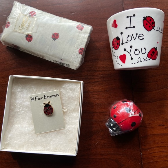 Other - Set of Lady Bug items